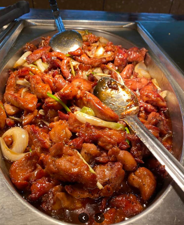 Sakura Buffet dessert and fruit bar